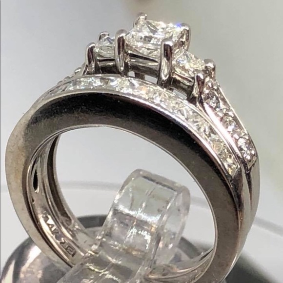 Diamonds 14k gold ring&ban great deal worth $5000 - Picture 3 of 8